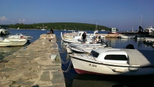 Boats at the town dock